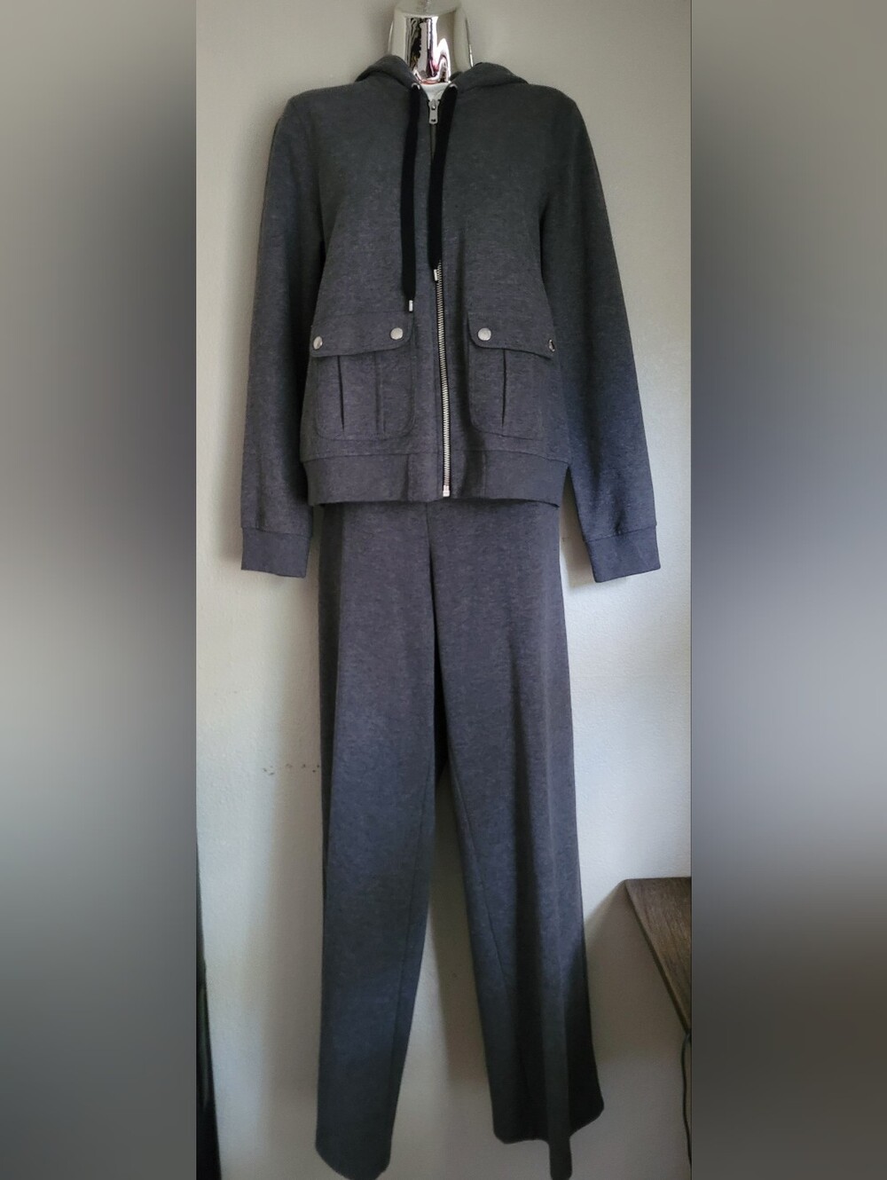 Lauren Ralph Lauren tracksuit, grey 2-piece set, - Picture 2 of 11